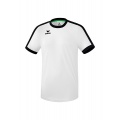 Erima Sport T-shirt Jersey Retro Star (100% Polyester) white/black Men